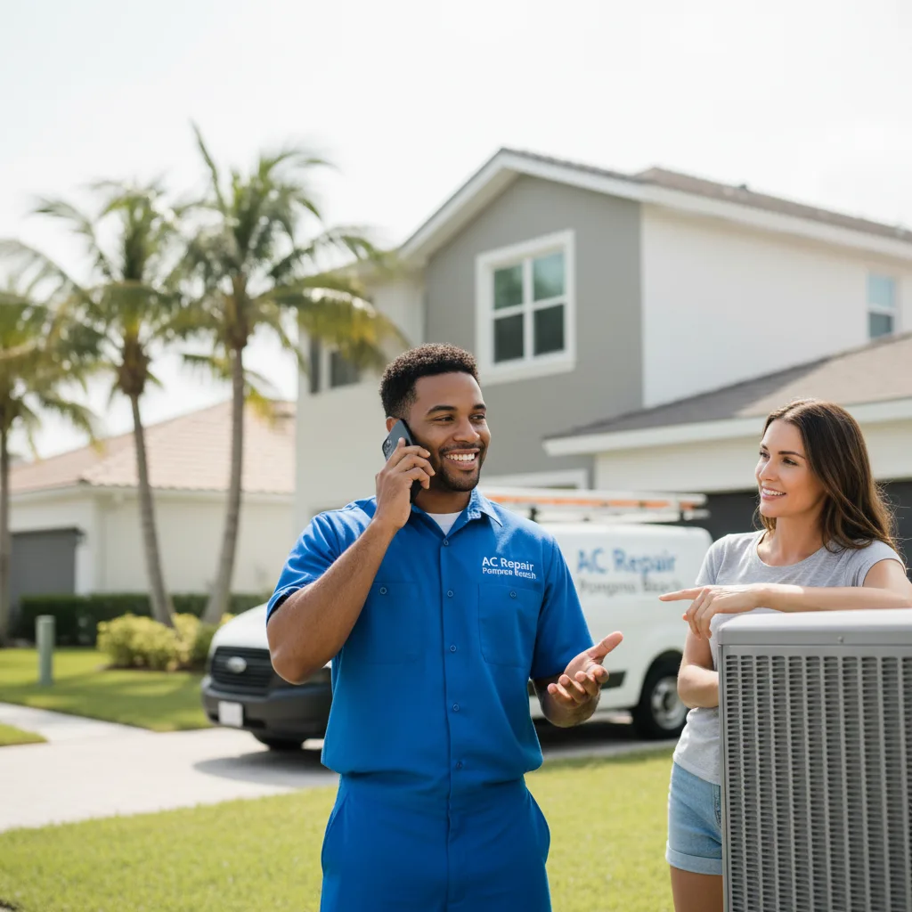 AC Repair Pompano Beach customer support in Kapaa